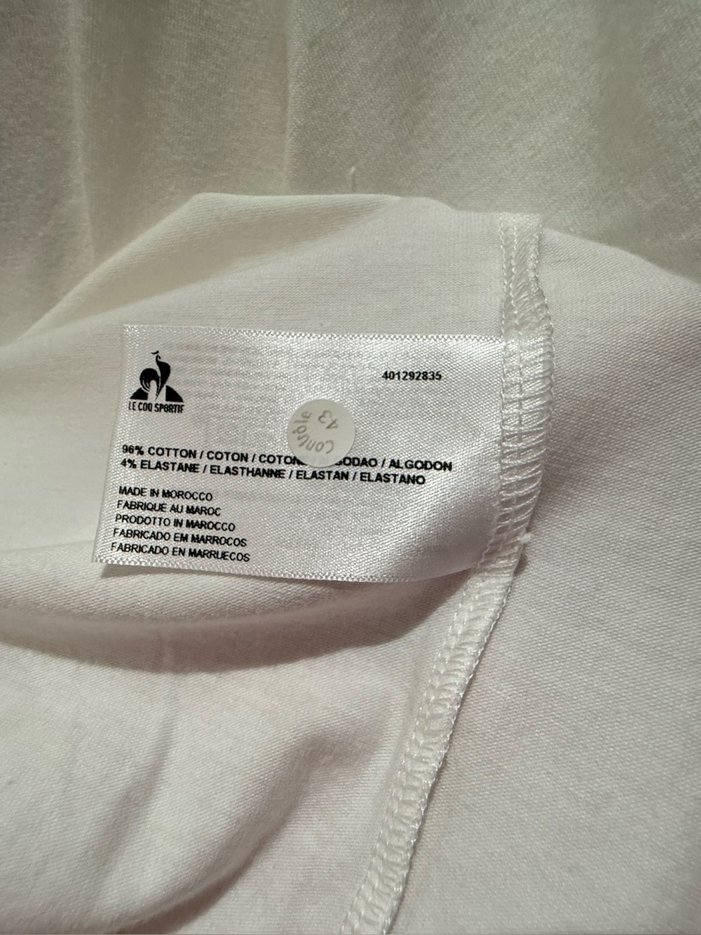 Le Coq Sportif Polo SS Presentation Tri N°1 Men's Polo Shirt • NWT • - Picture 6 of 7
